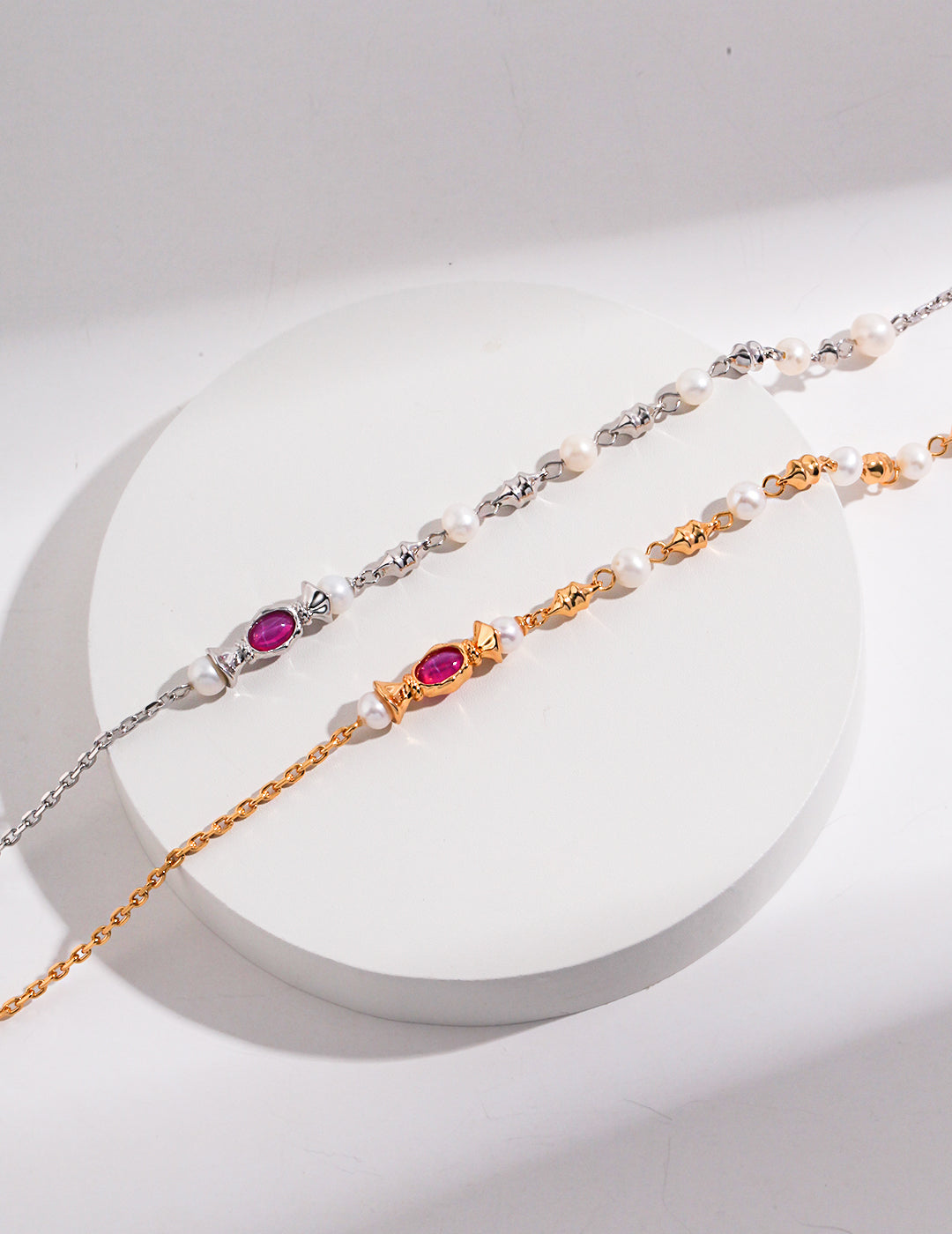 Pearl Necklace with Zircon