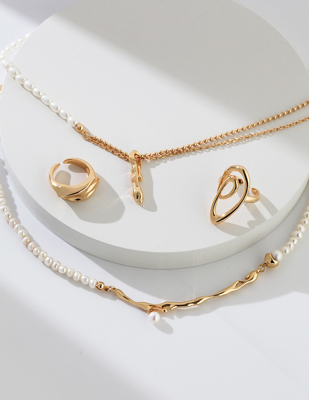Vine Keshi Pearl Necklace